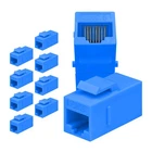 RJ45 Inline Coupler CAT7 CAT6 CAT5 Keystone Female Ethernet Connector 10 Units New. Price: $14.98.