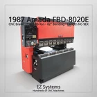 1987 Amada FBD-8020E Cnc Brake Press 80-TON 82" Bending Length NC-9EX 7.5HP Used. Price: $22300.00.