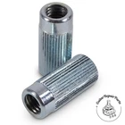 Kluson Stop Tailpiece Anchor Bushing Set, Metric M8 Thread, Fine Knurl - Zinc New. Price: $5.67.