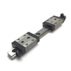 Misumi SSEBN10 Miniature Linear Guide Rail W/ 2X Slides, Length: 115MM Used. Price: $95.00.