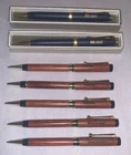 Vintage Oil Ink Pens Lot Of 7 Special Products-mobilwax-mobile Solvents Used. Price: $15.20.