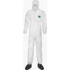 Lakeland Disposable Coverall White Hooded CTL414 Micromax Elastic - Large 25PK New. Price: $47.95.