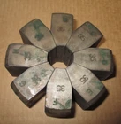 Gates Hydraulic Hose Crimper PC3000B Die Set 35 3/4" Used. Price: $145.00.