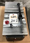 Chick MBAS1540, 6" Dual Vise W/ 8" Jaws, Handle Pin Pull Knob Used. Price: $900.00.
