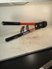 Ridgid Tools Center S-18 Steel Jaw Heavy-duty Bolt Cutter Max 3/8 14218 Used. Price: $89.80.