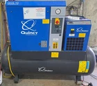 Quincy Qgs 10D, Hp Rotary Screw Air Compressor, 120 Gallon, W/dryer Used. Price: $9585.00.