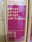 Caterpillar EP13T EP15T EP18T Forklift Service Manual Shop Repair SENB8595 Like. Price: $117.77.