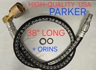 Yale/hyster Forklift 900001246 Lpg Propane Hose 38"LONG Usa New. Price: $110.00.