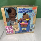 C.o.d. Cuddle Delivery Baby Doll & Mailbox Highchair African American Tyco New. Price: $125.00.