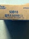 Martin 50B18 Roller Chain Sprocket New. Price: $15.99.