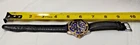 Fossil Swimaster Watch AC-1625 Blue Dial Date Genuine Leather Band Vintage Pre-owned. Price: $34.99.