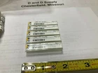 **5 Pack**, M.a. Ford 11107480, 1.9MM Solid Carbide End Mills, 4-FL, 1-1/2" Oal New. Price: $27.50.