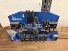 Slot Clamping Kit With Studs Nuts Step Blocks And Gilbraltar Storage Rack Used. Price: $30.00.