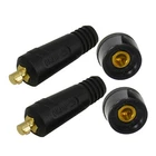 Tig Welding Cable Panel Connector Socket DKJ10-25 & DKZ10-25 Dinse-style 4PK New. Price: $13.90.