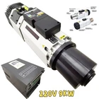 220V 9KW Automatic Machine Tool Atc Air Cooled Spindle Motor+cnc Mill Kit New. Price: $2183.16.