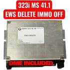 Bmw MS41.1 Bosch Dme Ecu E36 323I Manual Ews Delete Immo Off Whole Unit Incl Used. Price: $240.00.