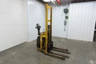 Big Joe PDI-24-A6 Walk Behind Pallet Lift Truck 2000LBS 24V Straddle Stacker Used. Price: $2374.99.