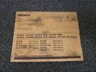 Caterpillar GC35K GC40K Str GC45K Swb Lift Truck Operator Maintenance Manual Good. Price: $104.49.