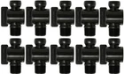 1/2" Black Male Npt Valves (pack Of 10) Loc-line Usa 39852-BLK New. Price: $54.35.