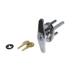 American Garage Door Supply LKTH51612 T-handle, Zinc Plated, 4 Shaft 36R939 New. Price: $49.99.