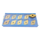 New Valenite 10PC Inserts DNMG-544-GR SV235. Price: $28.00.