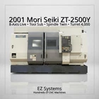 2001 Mori Seiki ZT-2500Y 8-AXIS Live Tool Sub Spindle Twin Turret 4,000 Rpm Used. Price: $59800.00.