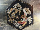 Vintage Chinese Checkers Set Glass Marbles Dragon Phoenix Lid 12 Board Used. Price: $34.99.