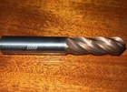 Helical Ball End Mill: 3/4 Loc Shank 2.25, Flute, Solid Carbide New. Price: $125.00.