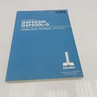 Okuma 3272-E-R3 OSP5020L OSP500L-G Operation Manual 10TH Edition Like. Price: $38.99.