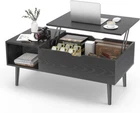 Lift Top Coffee Tables For Living Room Wooden With Storage Shelf New. Price: $67.95.