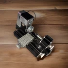 High 60W Powerful Mini Metal Diy 4-AXIS Rotating Lathes Machine Tool Used. Price: $154.00.