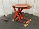 Presto 1,500-LB. Cap. Rotary Electric Scissor Lift Table: Stock #80276 Used. Price: $1950.00.