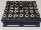 Erickson Tg 100 Collet Set - 35 Piece W/ Base Used. Price: $175.00.