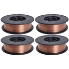 4 Roll 10-LBS ER70S-6 .035 Inch (0.9 Mm) Mild Steel Mig Welding Wire New. Price: $68.91.