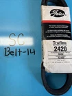 Gates Standard 2420 Truflex Fhp Low Horse-power V-belt New. Price: $7.20.