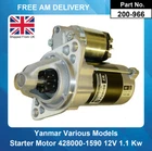 Starter Motor For Yanmar TB106 TB108 2TNV70-PTB 428000-1590 428000-2190 New. Price: $133.78.