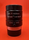 Pre-owned Keyence Camera Lens HR-F1.4/25MM No Box Used. Price: $90.00.