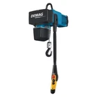 Demag Electric Chain Hoist, 2,000 Lb, 16 Ft, Hook Mounted - No Trolley New. Price: $2917.80.