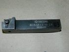 Kyocera VGBAR12-4-15 Lathe Tool Indexable Holder 3/4X3/4X4 1/8 NRBB488 Lot # 103 Used. Price: $45.00.