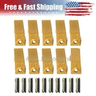 10PCS 6737325 Bucket Teeth With 6737326 Flexpins For Bobcat Style Mini Excavator New. Price: $92.00.