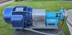 Industrial Food Grade Pump / Tri-clover 15HP Stainless Steel Centrifugal Used. Price: $2950.00.