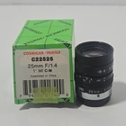 Cosmicar/pentax C22525 25MM F/1.4 1" Manual Focus C-mount Tv Lens Open. Price: $99.99.