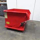 Jesco 211751 Cu/yd 2000# Self Dumping Trash Scrap Recycling Hopper On Casters Used. Price: $1754.99.