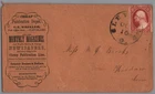 C. 1853 Scott Us #10A Orange Brown On Cover Cleveland Ohio Advertising. Price: $142.95.
