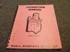Doall Model DH-612 Surface Grinder Owner Operator Instruction Manual Xz Used. Price: $86.49.