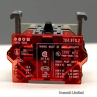 Eao 704.910.2 Switch Contact Block, 10A, 1NC, Pole Used. Price: $7.99.