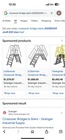 Cotterman 6SPA Spacesaver Bridge Aluminum Crossover Ladder D0080040 Qty Avail Used. Price: $1234.00.
