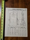 Wilson Motor Driven Hydraulic Presses 37-MD1 2 #6 Dimensions Very. Price: $6.00.
