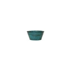 Robert Allen MPT02008 Laurel Bowl Planter, Lagoon Green Embossed Sheet Metal, New. Price: $27.31.