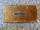 1944 Standard Roughness Specimens Cat 8651831G1 Wooden Case General Electric Used. Price: $45.00.